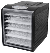 Сушка для фруктов и овощей Hyundai HYFD-P1801 18под. 700Вт черный Сушка для фруктов и овощей Hyundai HYFD-P1801 18под. 700Вт черный