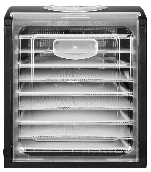 Сушка для фруктов и овощей Hyundai HYFD-P1801 18под. 700Вт черный