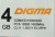 Память DDR3 4GB 1600MHz Digma DGMAS31600004D RTL PC3-12800 CL11 SO-DIMM 204-pin 1.35В dual rank Ret