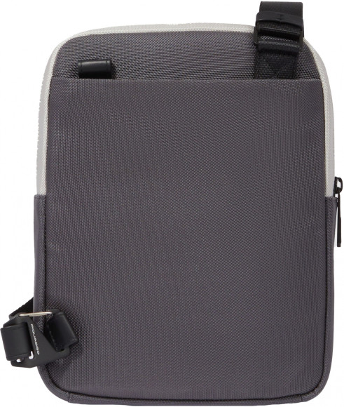 Сумка Piquadro Brief2 Special CA1816BR2S/GRN серая/черная нейлон/натур.кожа