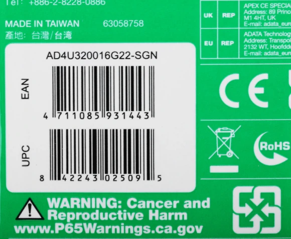 Память DDR4 16Gb 3200MHz A-Data AD4U320016G22-SGN Premier RTL PC4-25600 CL22 DIMM 288-pin 1.2В single rank Ret Память DDR4 16Gb 3200MHz A-Data AD4U320016G22-SGN Premier RTL PC4-25600 CL22 DIMM 288-pin 1.2В single rank Ret
