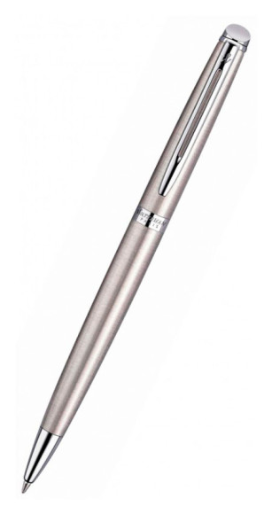 Ручка шариков. Waterman Hemisphere (CWS0920470) Steel CT M син. черн. подар.кор.