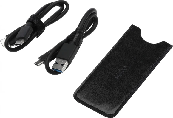 Накопитель SSD Netac USB-C 1TB NT01ZX-001T-32BK ZX черный