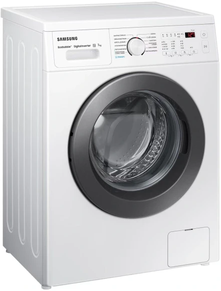 Стиральная машина Samsung WW70AG4S21VELD класс: A загр.фронтальная макс.:7кг белый инвертор