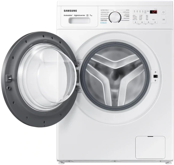 Стиральная машина Samsung WW70AG4S21VELD класс: A загр.фронтальная макс.:7кг белый инвертор