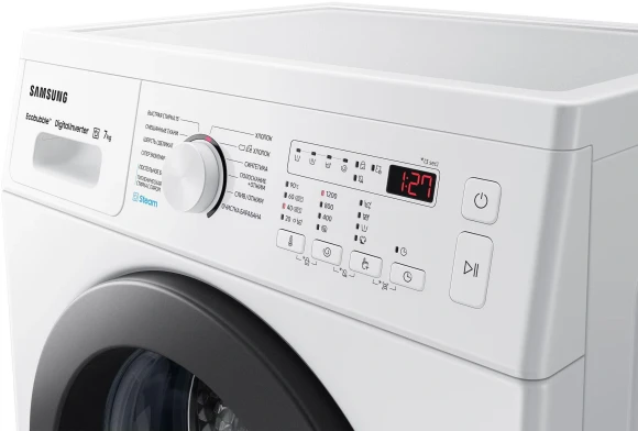 Стиральная машина Samsung WW70AG4S21VELD класс: A загр.фронтальная макс.:7кг белый инвертор