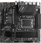 Материнская плата MSI PRO B760M-A WIFI DDR4 Soc-1700 Intel B760 4xDDR4 mATX AC`97 8ch(7.1) 2.5Gg+HDMI+DP Материнская плата MSI PRO B760M-A WIFI DDR4 Soc-1700 Intel B760 4xDDR4 mATX AC`97 8ch(7.1) 2.5Gg+HDMI+DP