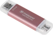 Накопитель SSD Transcend USB-C 512GB TS512GESD310P розовый Накопитель SSD Transcend USB-C 512GB TS512GESD310P розовый