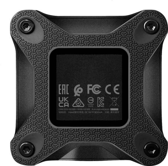 Накопитель SSD A-Data USB3.1 512GB SD620-512GCBK SD620 2.5" черный