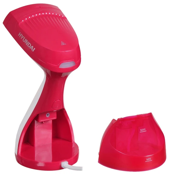 Отпариватель ручной Hyundai H-HS02123 1650Вт белый/вишневый Отпариватель ручной Hyundai H-HS02123 1650Вт белый/вишневый