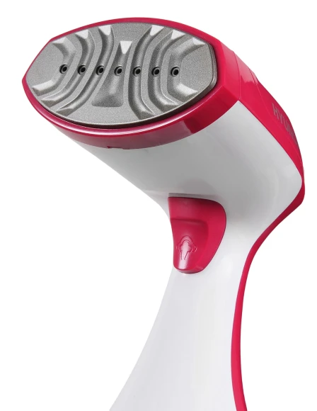 Отпариватель ручной Hyundai H-HS02123 1650Вт белый/вишневый Отпариватель ручной Hyundai H-HS02123 1650Вт белый/вишневый