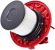 Строительный пылесос RedVerg RD-VC1200S-20P 1200Вт (уборка: сухая/сбор воды/выдув) черный