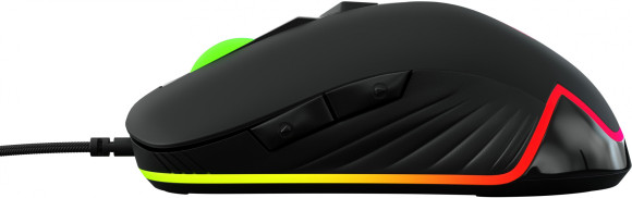 Мышь Оклик 925G STORM черный оптическая 3200dpi USB 6but (499553)