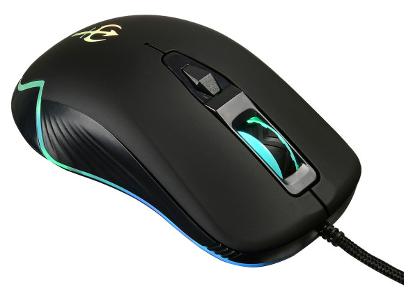 Мышь Оклик 925G STORM черный оптическая 3200dpi USB 6but (499553)