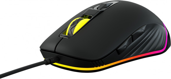 Мышь Оклик 925G STORM черный оптическая 3200dpi USB 6but (499553)