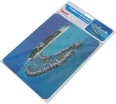 Коврик для мыши Buro BU-M10020 Мини рисунок/тропический отель 230x180x2мм Коврик для мыши Buro BU-M10020 Мини рисунок/тропический отель 230x180x2мм