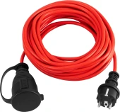 Сетевой удлинитель Buro BU-PS1.20/R 20м (1 розетка) красный (коробка)