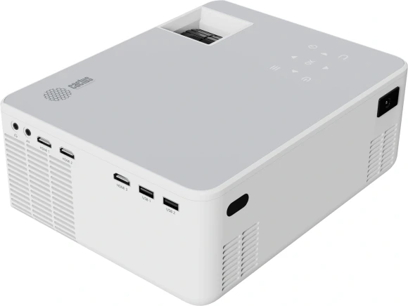 Проектор Cactus CS-PRM.04WT.WUXGA-A LCD 6400Lm LS 400Lm ANSI (1920x1080) 2000:1 ресурс лампы:50000часов 2xUSB typeA 3xHDMI 2.5кг