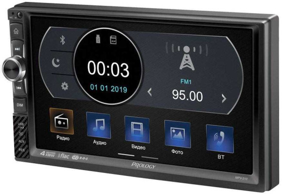 Автомагнитола Prology MPV-310 2DIN 4x55Вт v4.2 7" ПДУ RDS (PRMPV310)