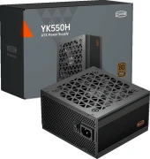 Блок питания PcCooler ATX 550W YK550H 80+ bronze (20+4pin) APFC 120mm fan 6xSATA RTL