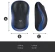 Мышь Logitech M185 черный/синий оптическая 1000dpi беспров. USB для ноутбука 2but (910-002632)