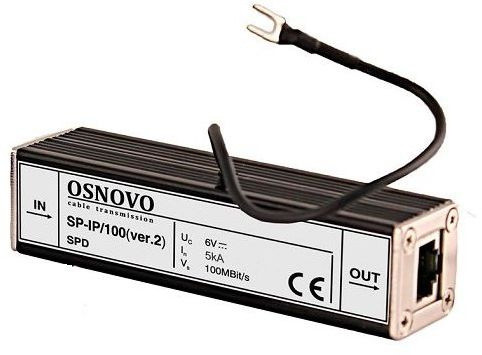 Грозозащита Osnovo SP-IP/100(ver2) Грозозащита Osnovo SP-IP/100(ver2)