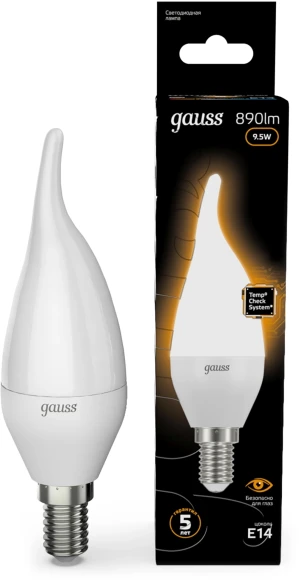 Лампа светодиодная Gauss 101505307 7Вт цок.:GU5.3 рефлек. 220B св.свеч.бел.хол. MR16 (упак.:10шт)