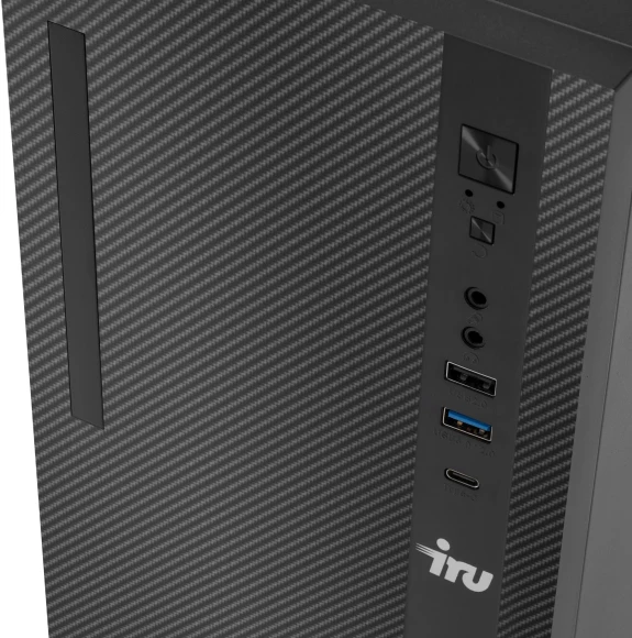 ПК IRU Planio 310H6SC MT i7 13700F (2.1) 32Gb SSD1Tb GT610 2Gb Windows 11 Pro GbitEth 400W черный (2153512)