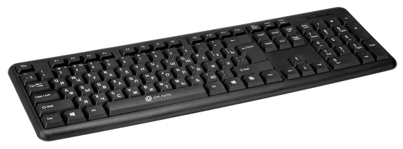 Клавиатура Оклик 180M черный PS/2 (313180) кабель 1.6м Клавиатура Оклик 180M черный PS/2 (313180) кабель 1.6м