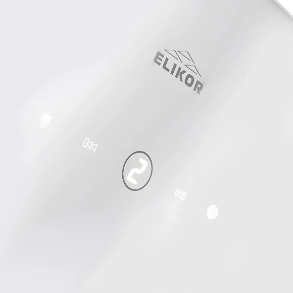 Вытяжка каминная Elikor Rise WH 50 белый управление: сенсорное (1 мотор) Вытяжка каминная Elikor Rise WH 50 белый управление: сенсорное (1 мотор)