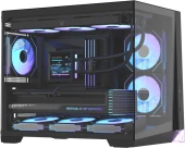 Корпус Formula Crystal Z4M черный без БП mATX 9x120mm 1xUSB3.0 audio bott PSU
