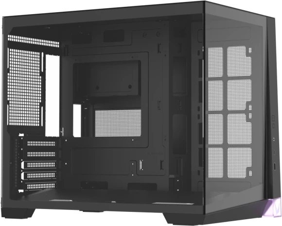 Корпус Formula Crystal Z4M черный без БП mATX 9x120mm 1xUSB3.0 audio bott PSU