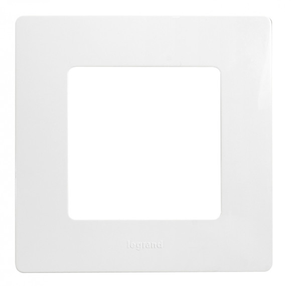 Рамка Legrand Etika 672501 накладная 1x ABS пластик белый