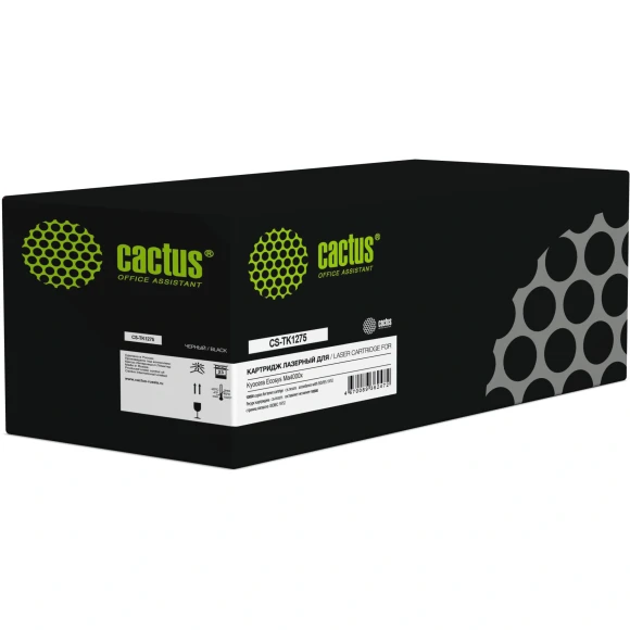 Картридж лазерный Cactus CS-TK1275 TK-1275 черный (10000стр.) для Kyocera ECOSYS MA4000x Картридж лазерный Cactus CS-TK1275 TK-1275 черный (10000стр.) для Kyocera ECOSYS MA4000x