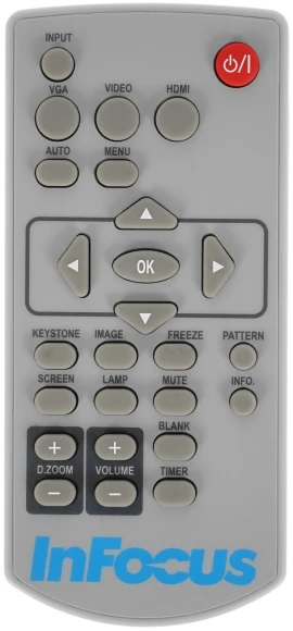 Проектор Infocus IN1024 LCD 4000Lm LS (1024x768) 50000:1 ресурс лампы:10000часов 1xUSB typeB 2xHDMI 3.3кг