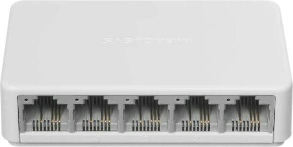 Коммутатор Mercusys MS105 (L2) 5x100Мбит/с неуправляемый