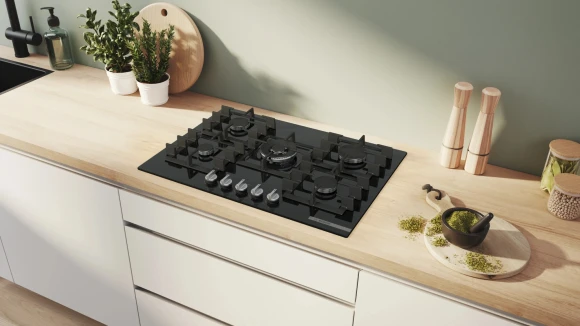 Газовая варочная поверхность Bosch Serie 6 PPP6A2I40R белый Газовая варочная поверхность Bosch Serie 6 PPP6A2I40R белый