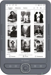 Электронная книга Digma syne 6" E-Ink Carta 758x1024 1.2Ghz 256Mb/32Gb/SD/microSDHC/подсветка дисплея темно-серый (в компл.:обложка) Электронная книга Digma syne 6" E-Ink Carta 758x1024 1.2Ghz 256Mb/32Gb/SD/microSDHC/подсветка дисплея темно-серый (в компл.:обложка)