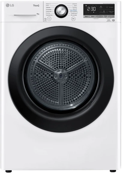 Сушильная машина LG DC90V3V6W.ABWPCOM кл.энер.:A++ макс.загр.:9кг белый Сушильная машина LG DC90V3V6W.ABWPCOM кл.энер.:A++ макс.загр.:9кг белый
