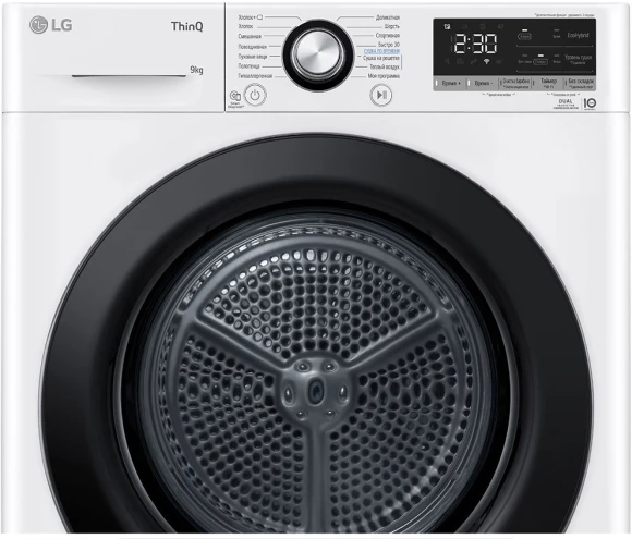 Сушильная машина LG DC90V3V6W.ABWPCOM кл.энер.:A++ макс.загр.:9кг белый Сушильная машина LG DC90V3V6W.ABWPCOM кл.энер.:A++ макс.загр.:9кг белый
