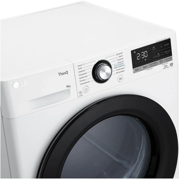 Сушильная машина LG DC90V3V6W.ABWPCOM кл.энер.:A++ макс.загр.:9кг белый Сушильная машина LG DC90V3V6W.ABWPCOM кл.энер.:A++ макс.загр.:9кг белый