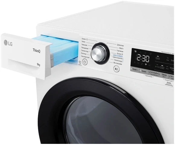 Сушильная машина LG DC90V3V6W.ABWPCOM кл.энер.:A++ макс.загр.:9кг белый Сушильная машина LG DC90V3V6W.ABWPCOM кл.энер.:A++ макс.загр.:9кг белый