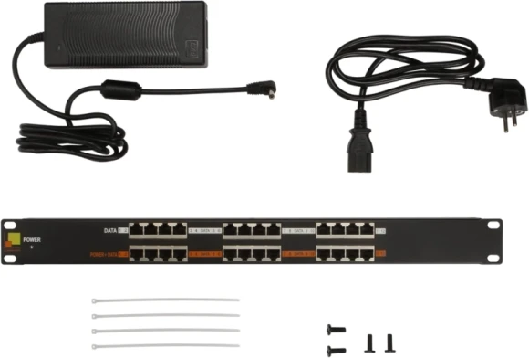 Патч-панель Lanmaster LAN-PP12-POE/A1 19" 1U 12xRJ45 кат.5E UTP Патч-панель Lanmaster LAN-PP12-POE/A1 19" 1U 12xRJ45 кат.5E UTP