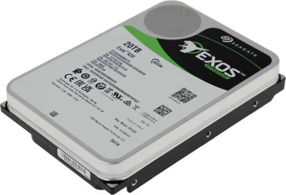 Жесткий диск Seagate SATA-III 20TB ST20000NM007D Server Exos X20 4KN (7200rpm) 256Mb 3.5" Жесткий диск Seagate SATA-III 20TB ST20000NM007D Server Exos X20 4KN (7200rpm) 256Mb 3.5"