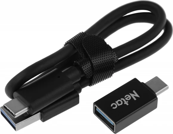 Накопитель SSD Netac USB-C 2TB NT01ZSLIM-002T-32BK Z Slim черный Накопитель SSD Netac USB-C 2TB NT01ZSLIM-002T-32BK Z Slim черный