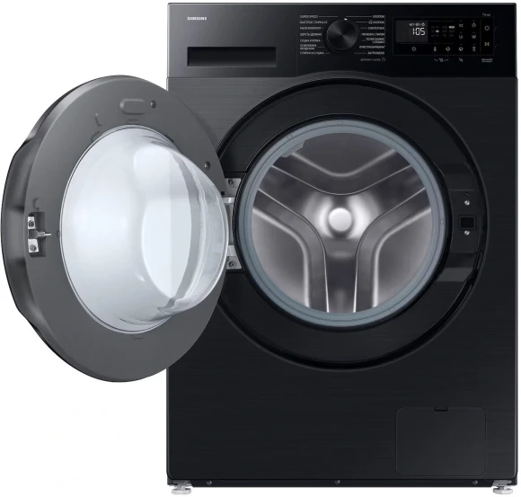 Стиральная машина Samsung WD90DG5G34BBLP класс: A загр.фронтальная макс.:9кг (с сушкой) черный инвертор