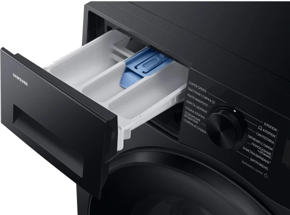 Стиральная машина Samsung WD90DG5G34BBLP класс: A загр.фронтальная макс.:9кг (с сушкой) черный инвертор