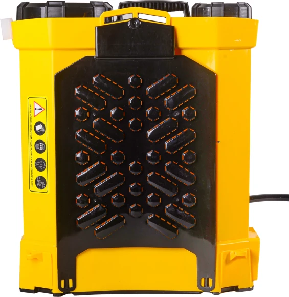 Опрыскиватель Huter SP SP-10AC аккум. ранц. 10л желтый/черный (70/13/52)