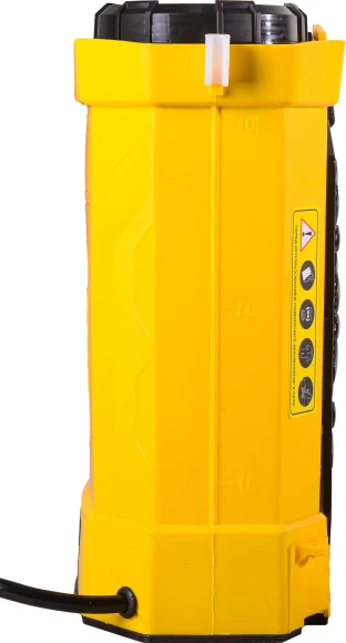 Опрыскиватель Huter SP SP-10AC аккум. ранц. 10л желтый/черный (70/13/52)