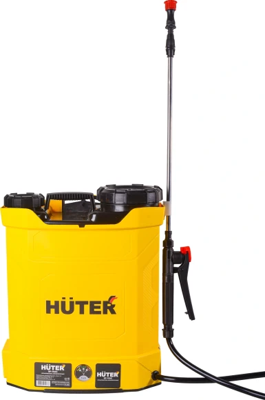 Опрыскиватель Huter SP SP-10AC аккум. ранц. 10л желтый/черный (70/13/52)